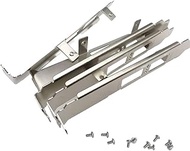 5pcs Full Height Brackets with Ten Screws Replacement for Mellanox MCX354A-FCBT CX314A-BCBT MCX354A-