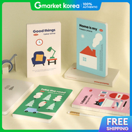 Slow B6 Grid Notebook Illustrated Mini Handy Eco-Friendly Paper