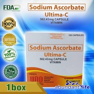 1 BOX ULTIMA C SODIUM ASCORBATE 100CAPSULES 100% AUTHENTIC BEST SELLER