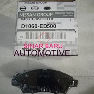 D1060-ED500 Kampas Rem Depan Grand Livina 2007-2012 (brake pad front)