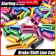 Brake Cable Cap Bike Brake Brake Line End Cap Bicycle Road Bicycle Brake Cable End Cap Mountain Bike Parts