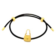 Top Cash Jewellery 999 Pure Gold Heart Handbag Charm [UDB]