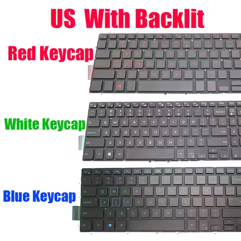Backlit US Laptop Keyboard For DELL G3 3500 3579 3590 3779 G5 5500 5587 5590 G5 SE 5505 G7 7588 7590