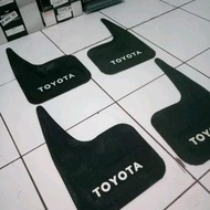 Kepet Lumpur Air Kepet Roda Mud Guard 2 Pcs Toyota Semua Mobil Sedan