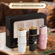 3 Pcs Yara Ladies Arabian Perfume Gift Set Exotic Oriental Desert Fragrance Long‑Lasting Romantic Sc