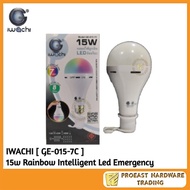 IWACHI - [ GE-015-7C ] 15W / E27 / RAINBOW Intelligent LED Light Bulb