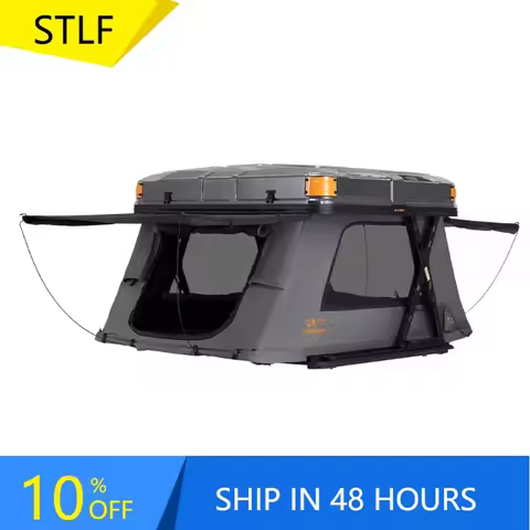 YTYIN SAN HIMA Remote Control Automatic Quick Setup Aluminum Hard Shell Rooftop Tent Camping Car Roo