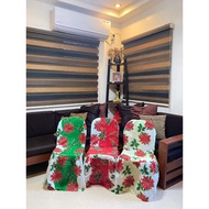 Christmas Design Chair Cover | Monoblock Chair Cover