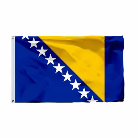 Bosnian Flag Bosnia and Herzegovina Flags Choice of Sizes:21X14CM/2X3ft/3X5ft/45X30CM/30X20CM or cus