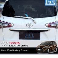 JSL Cover Wiper Sienta 2016 Rear Wiper Cover Chrome