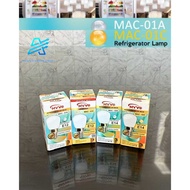 CAHAYA Myvo E12 & E14 White & WW 3 Watt White & Yellow Light Refrigerator Lamp