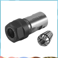 Er11 5Mm Motor Shaft Collet Chuck Spindle Extension Rod Inner + Er11 Spring Collet For Cnc Milling M