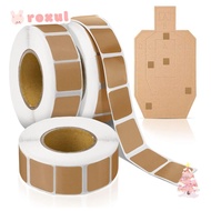 ROXUL Square Target Pasters,  Range Targets Outdoor Target Stickers,  Labels Self-Adhesive for Long&
