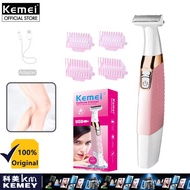 Kemei KM-1900 Shaver For Woman Portable Epilator Hair Remover Rechargeable Electric Razor Ladies Ful