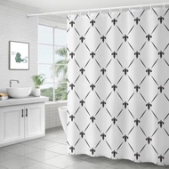 Modern Minimalist Home Decor Shower Curtain Bathroom Accessories Bathroom Waterproof Curtain Bathtub Screen Cortina Ducha