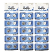 [SG] [30 Pieces] XINLGO AG13 SR44SW ／ LR44 357 Button Alkaline Battery