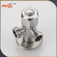 angle valve 2 way Stainless Steel Toilet Faucet Angle Valve For Toilet Bidet Faucet 1/2"x1/2"