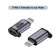 Toocki USB C เป็นอะแดปเตอร์แบบ Lightning สำหรับ iPhone 15อะแดปเตอร์ถ่ายโอนข้อมูลชาร์จเร็ว Type C เป็น Usb สำหรับ IOS เพื่อไมโคร Usb Usb Android