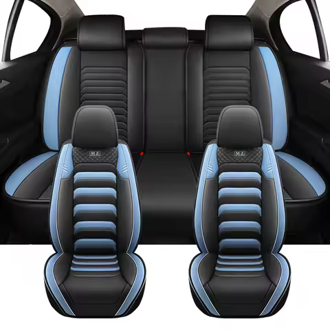 Universal PU Leather Car Seat Covers For Audi A4 B6 B7 B8 A7 100 Q2 Q3 Q2L Q5 Q7 A6 4F C5 C6 C7 Luxu