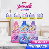 [Twinpack] Yuri-Soft Concentrate Fabric Softener 1000mlx2