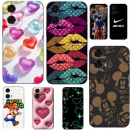 Case For Motorola MOTO G24 4G Case Soft Silicone Phone Cover Black Tpu Shatterproof phone cases