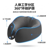 Portable U-Shaped Pillow Neck Pillow Neck Support U Pillow Travel Airplane Pillow Travel Essential H