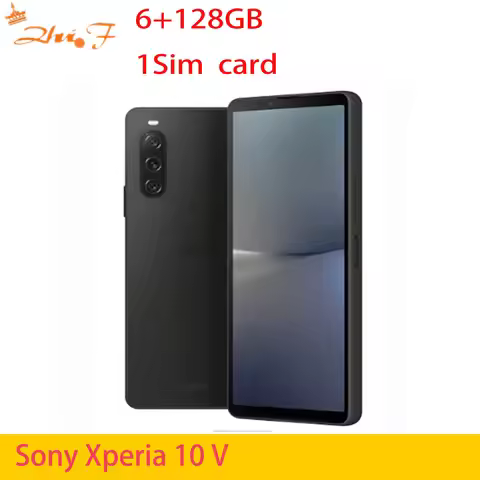 Original Sony Xperia 10 V 10V 5G XQ-DC54 XQ-DC72 Janpanese 6GB 128GB ROM 6.1" OLED Snapdragon Octa C
