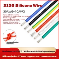 Environmentally friendly wire, tinned copper wire 3135 silicone wire, special soft power wire, tinne