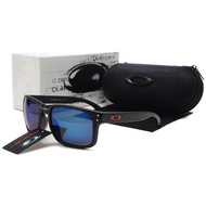 QDI5 Spot Products Oakley Frogskins Eyewear Preto Blue Lens