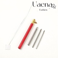 UAENAU 5pcs Elderly Needle Apparel Threading Needle-side Hole