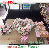 Fake Flowers For Wedding Cars, Silk Flowers For Wedding Car Decoration: Car Head Flowers, Tail Flowers, Door Flower Bow, Roof Bow