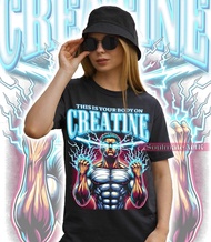 This Is Your Body On Creatine Shirt Funny Gym Tshirt Meme Weightlifting Sweatshirt Joke Bodybuilder 