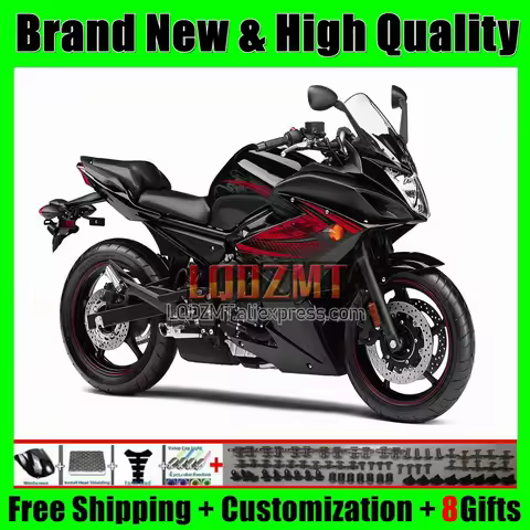 Gloss Black Frame For YAMAHA FZ6 FZ-6R FZ 6R FZ6N 09 10 11 12 13 14 15 81Q2.0 FZ6R 2009 2010 2011 20