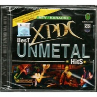 XPDC Best Unmetal Hits MTV Karaoke 2VCD Original Dan New