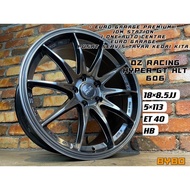 OZ RACING HYPER GT HLT 18INC ACCORD CIVIC FC FD FB INSPIRA LANCER W176 W205 C117 GOLF ESTIMA CAMRY