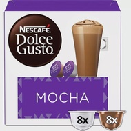 Dolce Gusto Compatible Hot Chocolate Pods, Mocha, Twix, Mars, Bounty, Snickers, Galaxy, Malteser, Milky Way, Galaxy, Marrakech Tea, Cortado Macchiato