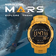 NORTH EDGE Mars Digital Watch Men's Sports Watches Dual
