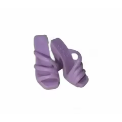 High quality YJ22 classic shoes flat foot high heels sandals fun to choose for your Barbiie dolls 1/