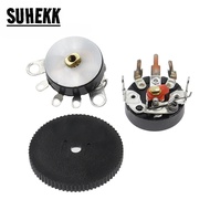 10PCS 10K 50K RV12MM Potentiometer RV12 B503 B103 B10K B50K Power Amplifier Volume Potentiometer Wit