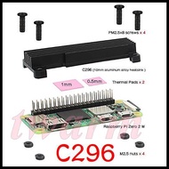 Raspberry Pi Zero 2 W Dedicated: Aluminum Alloy Radiator, Radiator C296 Raspberry Pi Heatsink