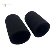 2Pcs Windscreen for Shure SM7B Microphone Pop Filter Cover Noise Reduction Sponge Foam Spare Parts f