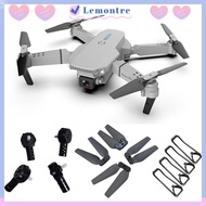 LEMONTRE 4pcs Motor, Plastic RC Drone Propeller Blade,  Easy Install RC Quadcopter Parts Universal P