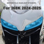 For Zontes ZT368K 368K 368 K 368k 2024 2025 Motorcycle Headlight Stickers Accessories Transparent He