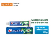 Kem Đánh Răng Crest Complete Whitening + Scope 153g