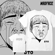 Great Teacher Onizuka - GTO - Anime Print shirt Crew Neck T-shirt Thick Cotton Clothing Unisex Tee