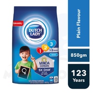 Dutch Lady GUM 123 850g - Plain / Chocolate / Honey