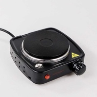 Kompor Listrik Mini Hot Plate Elektrik 500 W - Hitam - Putih