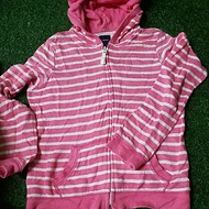 hoodie fullzipper GAP pit 17x23 pink stripe