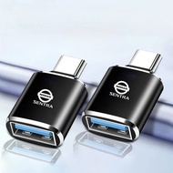 For Nissan Sentra USB-C to USB-A Adapter Type-C Male to USB-A Port OTG Converter Adapter for sentra 