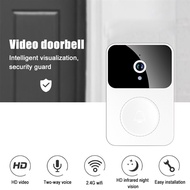 Wireless Doorbell With Camera Night Vision Outdoor Wifi Camera Security Smart Door Bell Video Voice Intercom Monitor For Home